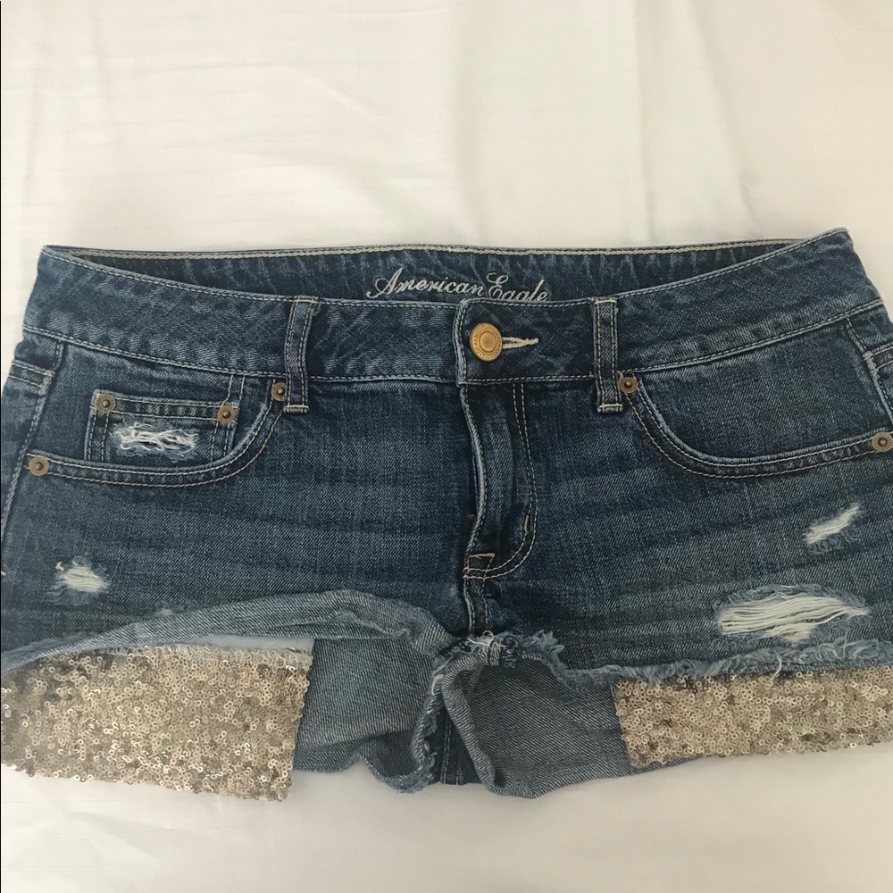 American Eagle denim shorts